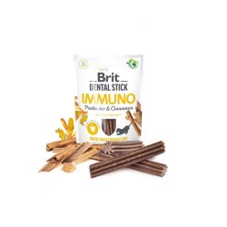 BRIT Dental Stick Immuno Probiotics & Cinnamon - przysmak dla psa - 251 g