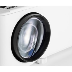 Projektor rzutnik LED + pilot Technaxx 50W, wbudowany głośnik (biały)