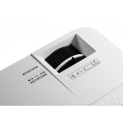 Projektor rzutnik LED + pilot Technaxx 50W, wbudowany głośnik (biały)