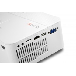 Projektor rzutnik LED + pilot Technaxx 50W, wbudowany głośnik (biały)