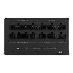 NZXT C1000 Gold ATX 3.1 moduł zasilaczy 1000 W 24-pin ATX Czarny