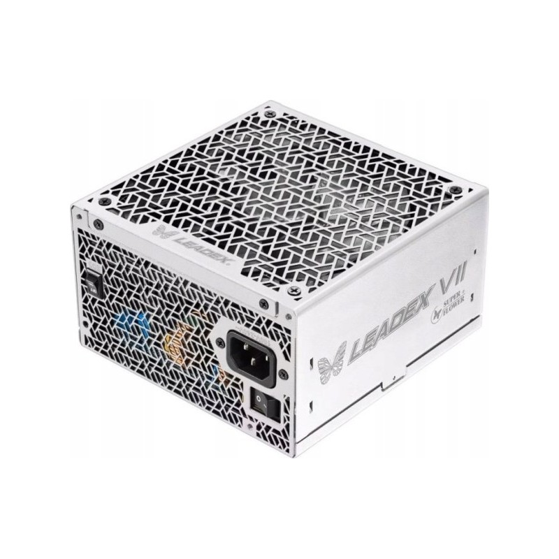 Super Flower Leadex VII XG White 80 PLUS Gold, ATX 3.0, PCIe 5.0 - 1300 Watt Super Flower Leadex VII XG White 80 PLUS Gold, ATX 3.0, PCIe 5.0 - 1300 Watt