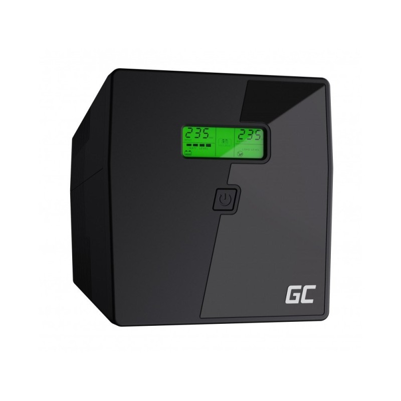 Green Cell UPS03 zasilacz UPS Technologia line-interactive 1,999 kVA 600 W 4 x gniazdo sieciowe Green Cell UPS03 zasilacz UPS Technologia line-interactive 1,999 kVA 600 W 4 x gniazdo sieciowe