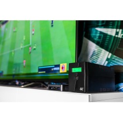 Green Cell UPS03 zasilacz UPS Technologia line-interactive 1,999 kVA 600 W 4 x gniazdo sieciowe