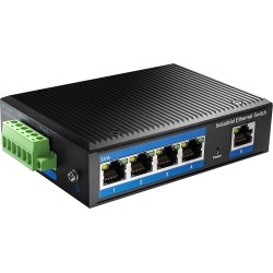 Przełącznik sieciowy/switch Cudy IF1005P (10/100) Czarny