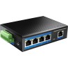 Przełącznik sieciowy/switch Cudy IF1005P (10/100) Czarny