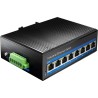 Przełącznik sieciowy/switch Cudy IF1008P (10/100) Czarny