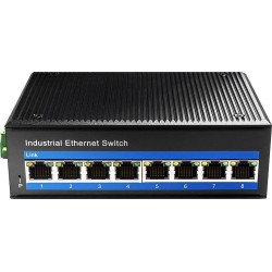 Przełącznik sieciowy/switch Cudy IF1008P (10/100) Czarny