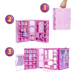 Barbie Szafa Marzeń 3.0 Zestaw HXD59
