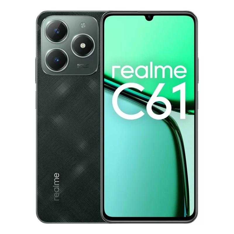 Smartfon Realme C61 Dual Sim 6GB RAM 256GB - Ciemnozielony Smartfon Realme C61 Dual Sim 6GB RAM 256GB - Ciemnozielony