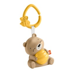Fisher-Price HRB18 nocna lampka dziecięca Brązowy, Biały