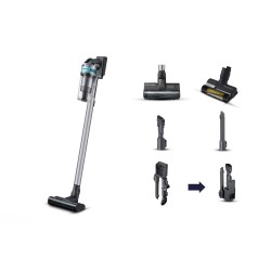 Samsung VS20B75AGR1 Odkurzacz stojący 2 w 1 Bateria Suchy Bez worka 550 W Czarny, Miętowy
