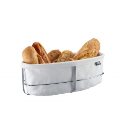 Koszyk na pieczywo owalny biały GEFU BRUNCH G-33661