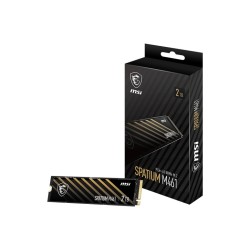 MSI S78-440Q550-P83 urządzenie SSD M.2 2 TB PCI Express 4.0 3D NAND NVMe