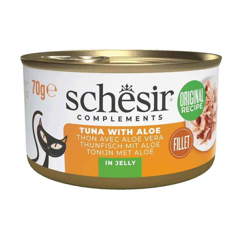 SCHESIR Adult w Galarecie Tuńczyk z Aloesem 70g SCHESIR Adult w Galarecie Tuńczyk z Aloesem 70g