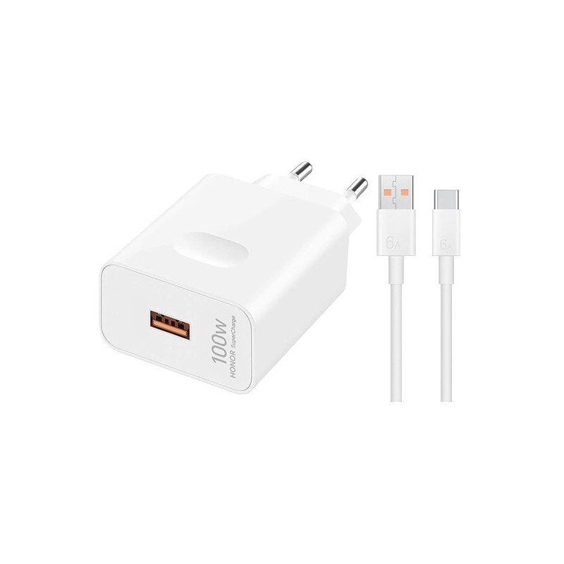 Honor SuperCharge Zasilacz 100W - Biały