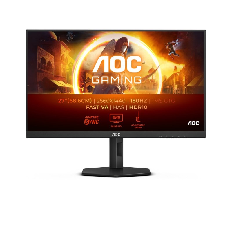 AOC GAMING Q27G4XN 27IN QHD/180HZ 16:9 0.5MS FREESYNC PREMIU AOC GAMING Q27G4XN 27IN QHD/180HZ 16:9 0.5MS FREESYNC PREMIU