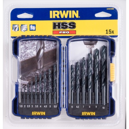 IRWIN 10502504 wiertło Wiertło spiralne do drewna 25 szt.