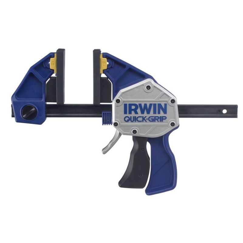 IRWIN 10505947 klamra Zacisk stolarski 125 cm Czarny, Niebieski, Szary