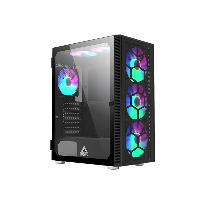 Montech X3 GLASS Midi Tower Czarny Montech X3 GLASS Midi Tower Czarny