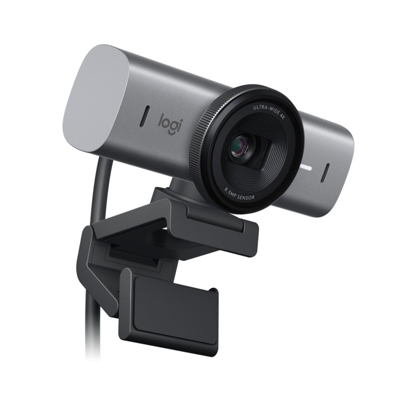 Logitech MX Brio 705 for Business kamera internetowa 8,5 MP 4096 x 2160 px USB 3.2 Gen 1 (3.1 Gen 1) Aluminium, Czarny Logitech MX Brio 705 for Business kamera internetowa 8,5 MP 4096 x 2160 px USB 3.2 Gen 1 (3.1 Gen 1) Aluminium, Czarny