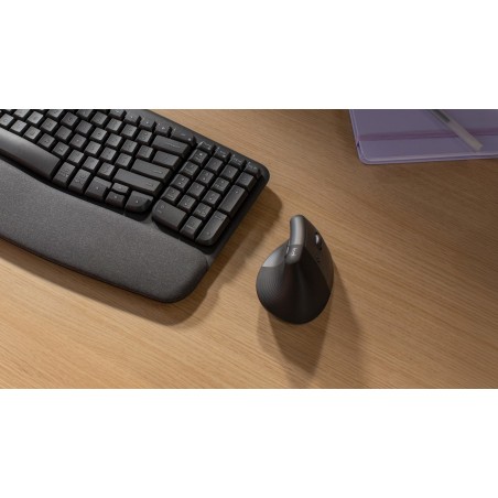 Logitech Lift myszka Po prawej stronie RF Wireless + Bluetooth Optyczny 4000 DPI