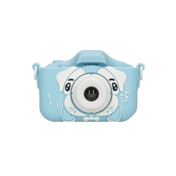 Extralink Aparat cyfrowy Kids Camera H28 Dual Niebieski 1080P 30fps, wyświetlacz 2.0"