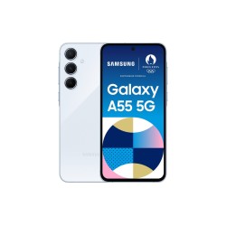 Samsung Galaxy A55 5G 16,8 cm (6.6") Hybrid Dual SIM Android 14 USB Type-C 8 GB 128 GB 5000 mAh Niebieski