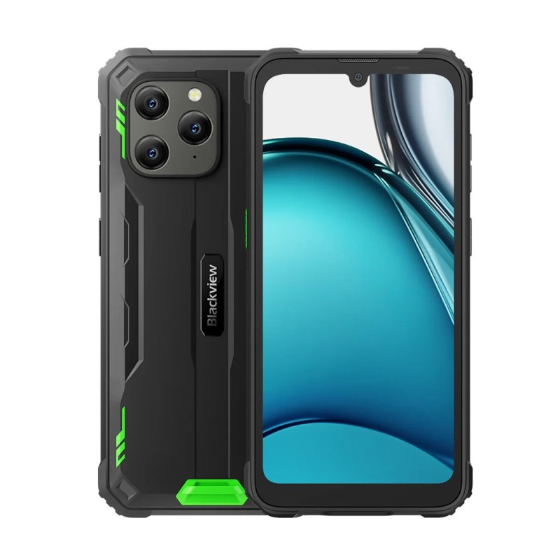Blackview BV5300 Plus 15,5 cm (6.1") Dual SIM Android 13 4G USB Type-C 8 GB 128 GB 6580 mAh Czarny, Zielony Blackview BV5300 Plus 15,5 cm (6.1") Dual SIM Android 13 4G USB Type-C 8 GB 128 GB 6580 mAh Czarny, Zielony