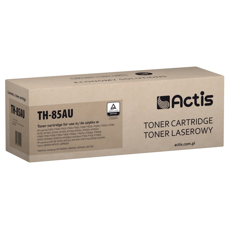 Actis TH-85AU Toner Uniwersalny (zamiennik HP 85A CE285A, 78A CE278A, 35A CB435A, 36A CB436A, Standard 2100 stron czarny) Actis TH-85AU Toner Uniwersalny (zamiennik HP 85A CE285A, 78A CE278A, 35A CB435A, 36A CB436A, Standard 2100 stron czarny)
