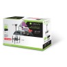 Techly ICA-CPLB 944D uchwyt do tablic informacyjnych 139,7 cm (55") Czarny