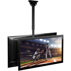 Techly ICA-CPLB 944D uchwyt do tablic informacyjnych 139,7 cm (55") Czarny