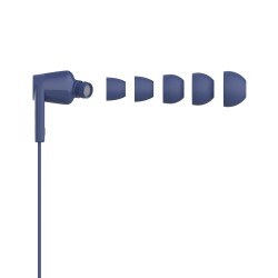 BELKIN SŁUCHAWKI PRZEWODOWE DOUSZNE USB-C, BLUE