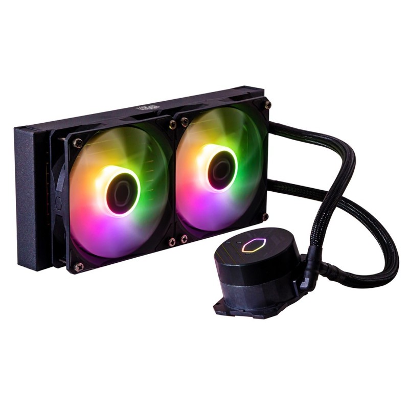 COOLER MASTER CHŁODZENIE WODNE CPU MASTERLIQUID 240L CORE ARGB MLW-D24M-A18PZ-R1 COOLER MASTER CHŁODZENIE WODNE CPU MASTERLIQUID 240L CORE ARGB MLW-D24M-A18PZ-R1
