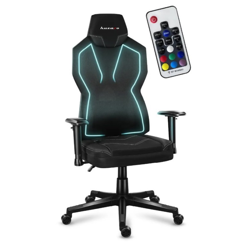 Fotel gamingowy Huzaro Combat 6.2 Black RGB Fotel gamingowy Huzaro Combat 6.2 Black RGB