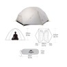 Naturehike Namiot Mongar 2 210T NH17T007-M-Forest Green