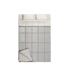 śpiwór double with pillow nh21msd05-grayish brown NATUREHIKE