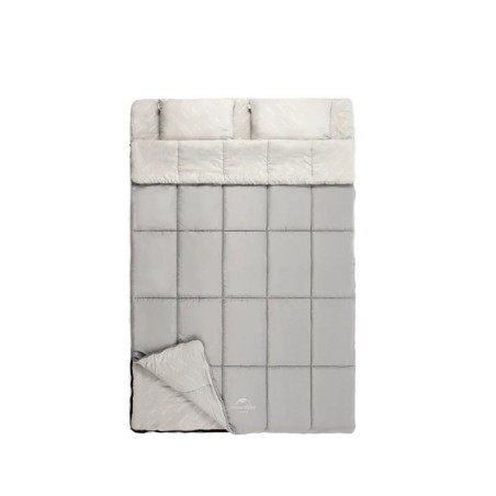 śpiwór double with pillow nh21msd05-grayish brown NATUREHIKE