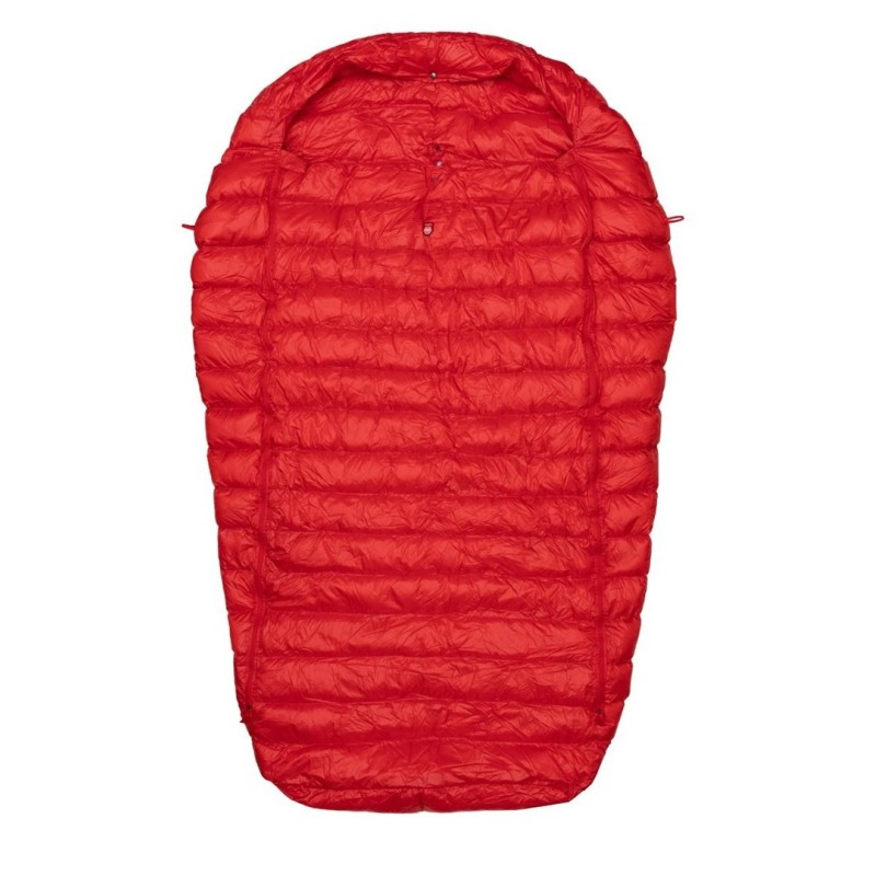 śpiwór quest 4two-red-red PAJAK