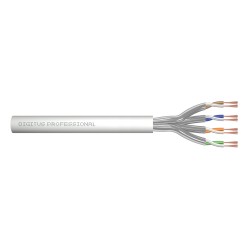 Kabel typu linka DIGITUS DK-1623-A-P-305 kat.6A, U/FTP, AWG 27/7,LSOH, 305m, szary, karton