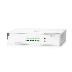 Aruba Instant On 1430 8G Class4 PoE 64W Nie zarządzany L2 Gigabit Ethernet (10/100/1000) Obsługa PoE Biały