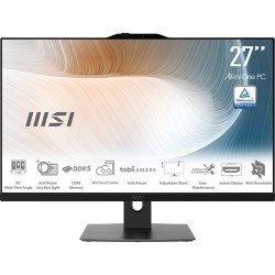 MSI AIO Modern AM272P 1M-848EU Core5-120U 27" IPS LED FHD Non-Touch Anti-Glare 8GB SSD512GB M.2 AX211 WiFi 6E Windows 11 Pro
