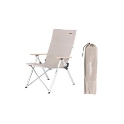 Krzesło turystyczne deck chair nh17t003-y-khaki NATUREHIKE