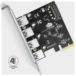Axagon PCEU-430RS adapter Wewnętrzny USB 3.2 Gen 1 (3.1 Gen 1)