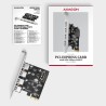 Axagon PCEU-430RS adapter Wewnętrzny USB 3.2 Gen 1 (3.1 Gen 1)