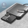 Axagon CRE-S3C czytnik kart USB 3.2 Gen 1 (3.1 Gen 1) Type-C Szary