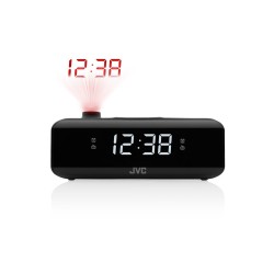 Radiobudzik JVC RA-E211B black