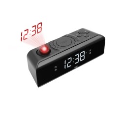 Radiobudzik JVC RA-E211B black