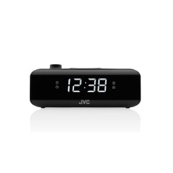Radiobudzik JVC RA-E211B black