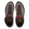 Salewa MTN Trainer Mid GTX Męski Dorosły Ciemnoszary, Szary, Czerwony